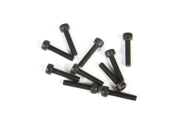 Axial AX31398 2.6x12mm Black Cap Head Screw Set (10) SCX10 II