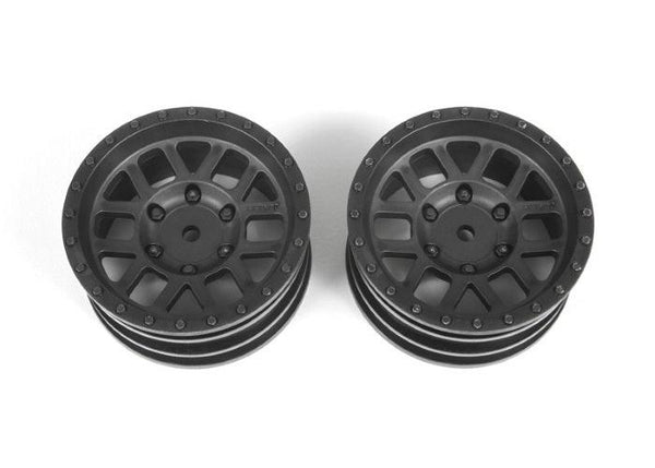 Axial AX31415 Black 1.9" Method Mesh Wheel Set (2) SCX10 II