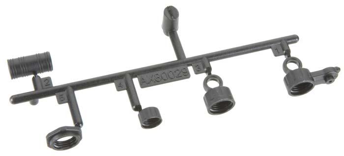 Axial AX80029 SCX10 Shock Cap Parts Tree