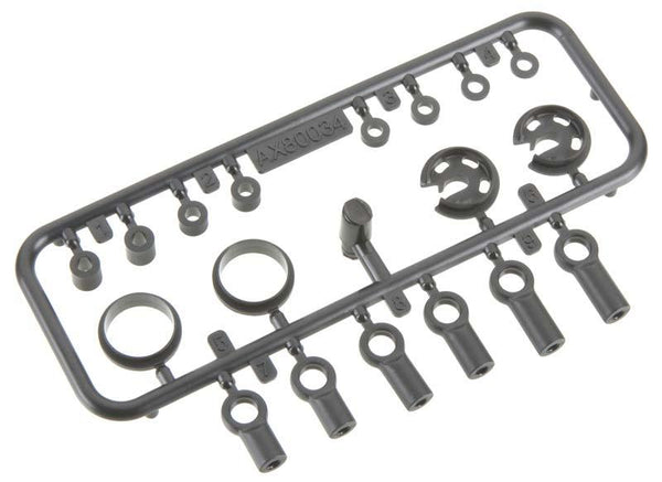 Axial AX80034 SCX10 AX10 EXO XR10 Wraith 10mm Shock Parts Tree 2 RR10 Bomber