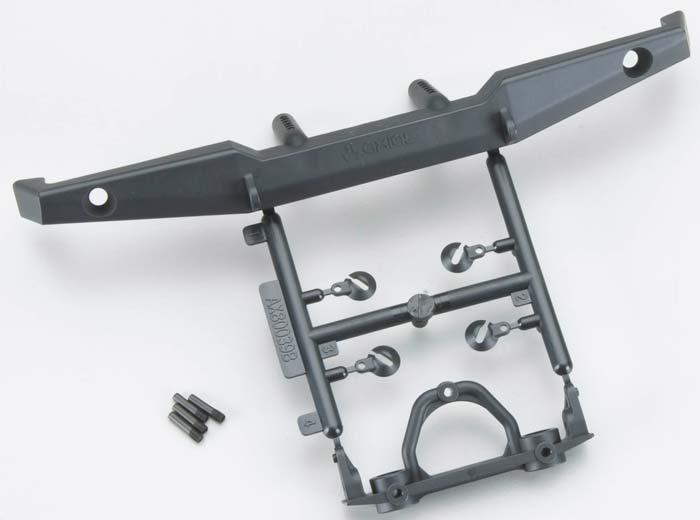 Axial AX80039B SCX10 Rear Plate Bumper Set