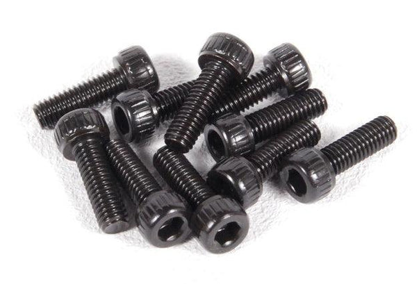 Axial AXA0023 Cap Head 2.6x8mm Black (10) Score RR10 Bomber SCX10 II