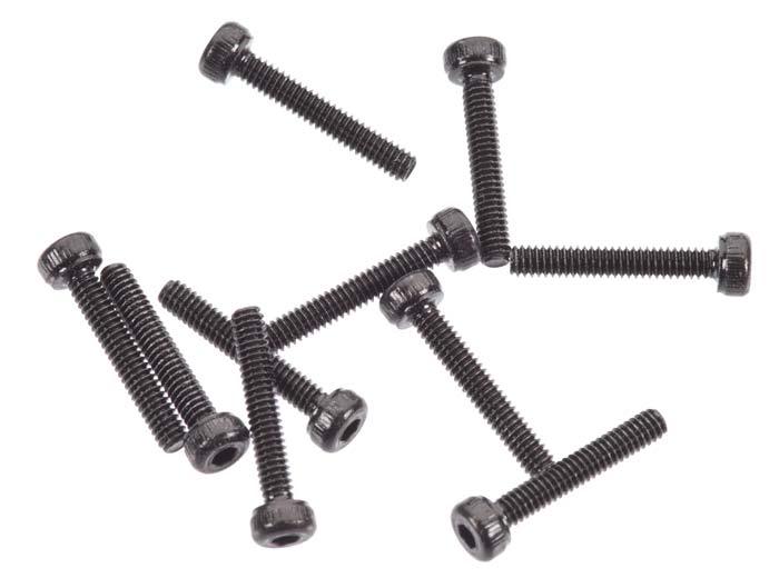 Axial AXA016 Cap Head M2x12mm Black Oxide