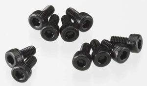 Axial AX083 SCX10 AX10 Wraith MAX-D Cap Head M3x6mm Black (10)