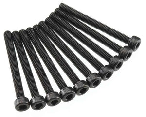 Axial AX091 SCX10 Wraith Score RR10 MAX-D Bomber Cap Head Screws M3x30mm Black