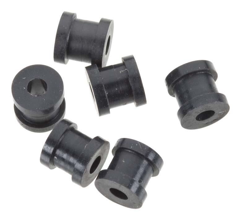 Axial AXA1356 XR10 Wraith Silicone Shock Bushing 7.5x8mm (6)
