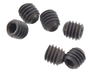 Axial AXA291 AX10 EXO RR10 SCX10 II SCX10 III Bomber MAX-D Set Screw 4x4mm Black (6)