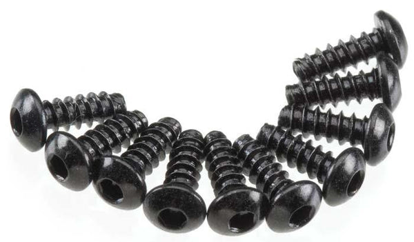 Axial AXA434 XR10 Wraith EXO SCX10 MAX-D Score Hex 3x8mm Head Screws Black (10)