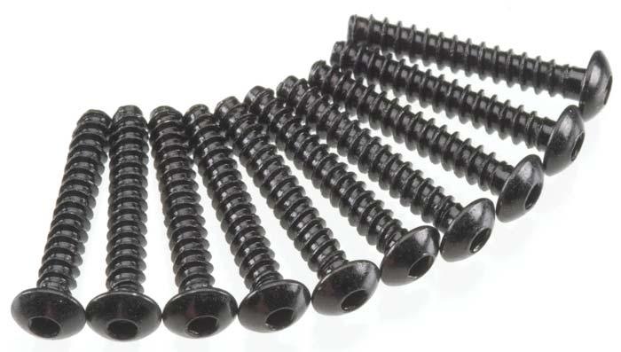 Axial AXA438 SCX10 Wraith EXO Hex 3x18mm Tapping Button Head Screws Bomber MAX-D