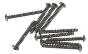Axial AX440 SCX10 Wraith EXO Hex 3x25mm Self Tapping Button Head Screws Black (10)