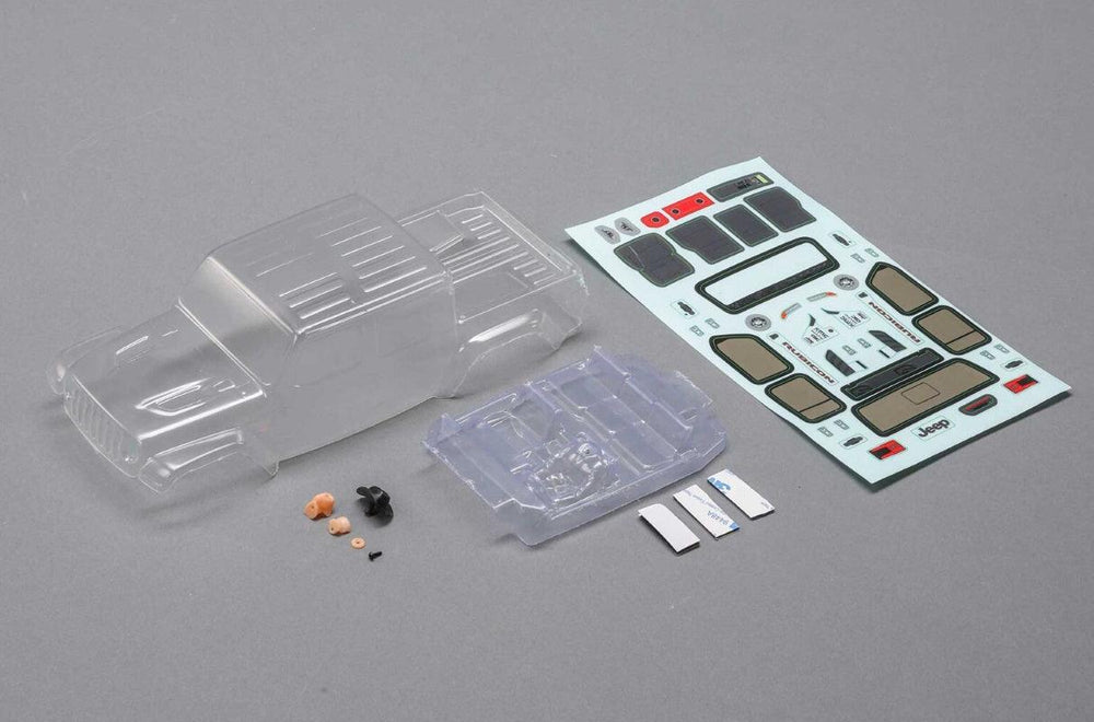 Axial AXI200005 Body Set Clear SCX24 Jeep JT Gladiator