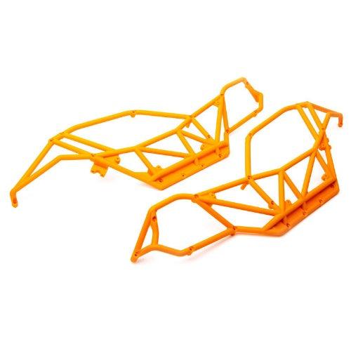AXIAL AXI231027 Cage Sides Left Right (Orange) RBX10