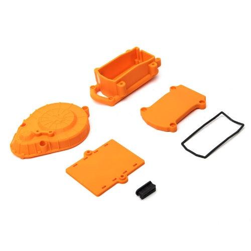 AXIAL AXI231031 Cage Radio Box Spur Cover (Orange) RBX10