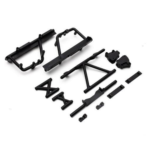 AXIAL AXI231034 Cage Supports Battery Tray (Black) RBX10