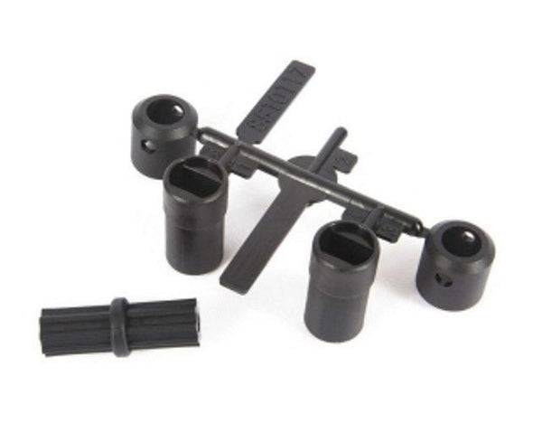 Axial AXI232001 WB8 V2 6x6 Driveshaft Set Short UMG10 SCX10 II