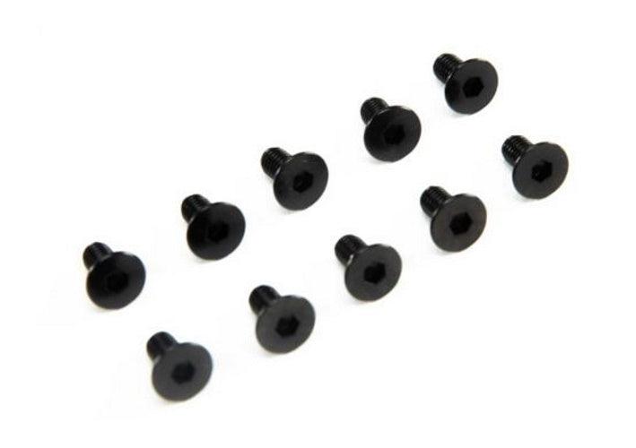 Axial AXI235174 M3 x 6mm Flat Head Screw (10) SCX10III