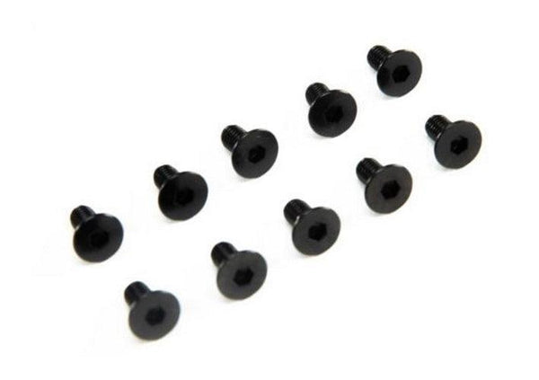 Axial AXI235174 M3 x 6mm Flat Head Screw (10) SCX10III