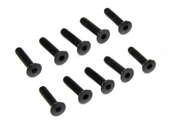 Axial AXI235178 M3 x 14mm Flat Head Screw (10) SCX10III