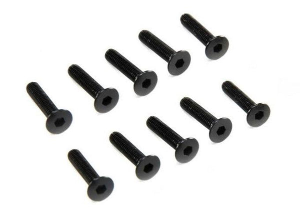 Axial AXI235178 M3 x 14mm Flat Head Screw (10) SCX10III