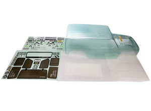 Axial AXI250000 SCX6 Jeep JLU 4dr Wrangler Body (Clear)