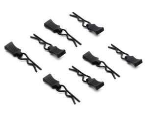 Axial AXI250010 SCX6 6mm Body Clip with Tabs (8)