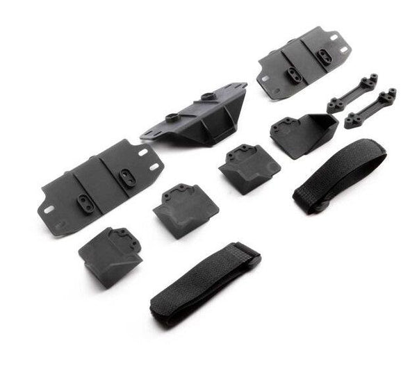 Axial AXI251007 SCX6 Battery Trays & Straps Set