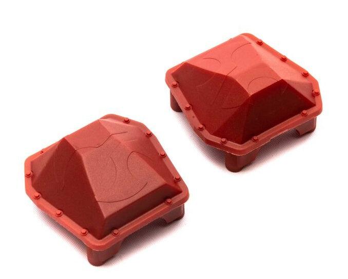 Axial AXI252002 SCX6 AR90 Diff Cover Axle Housing Red (2)