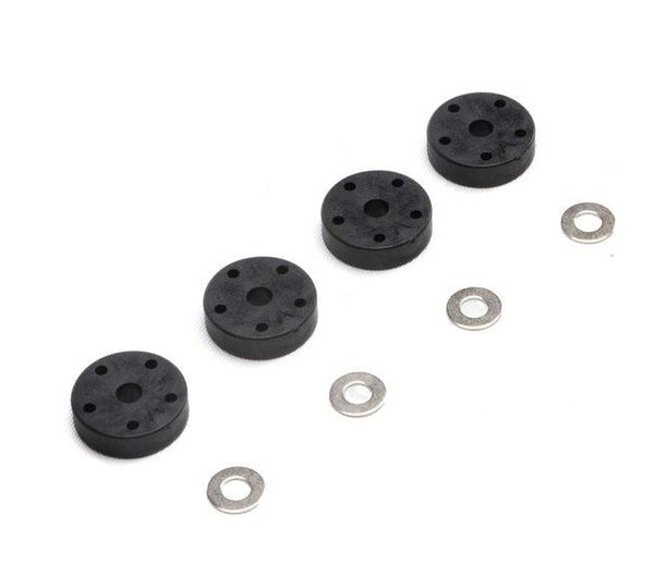 Axial AXI253003 SCX6 Shock Piston & Shim Set (4)