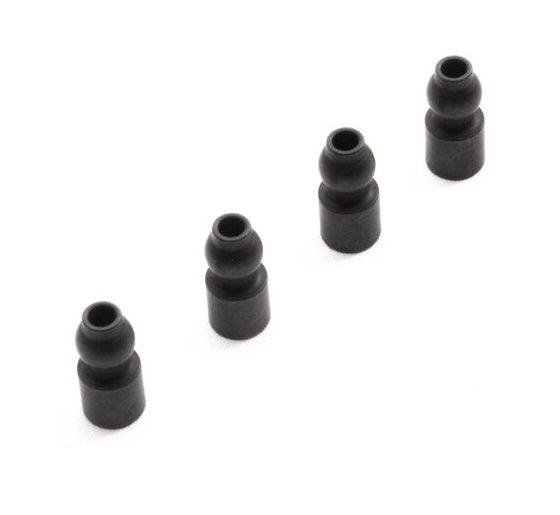 Axial AXI254007 SCX6 Shock Mount Pivot Balls Steel (4)
