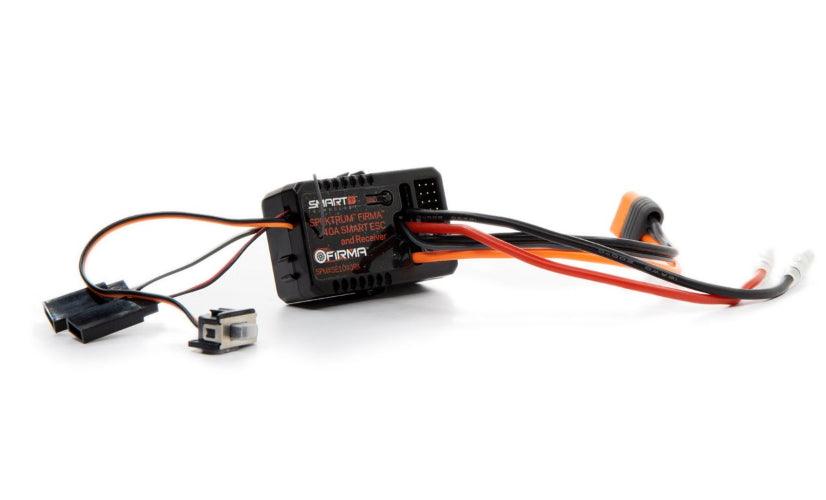 Axial SPMXSE1040RX Firma 40 Amp Brushed Smart 2-in-1 ESC and Receiver SCX10 III