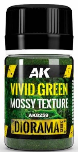 Black Forest® Hobby Supply Co AK Interactive 8259 Diorama Series: Vivid Green Mossy Texture 35ml Bottle — Paints, Tools,