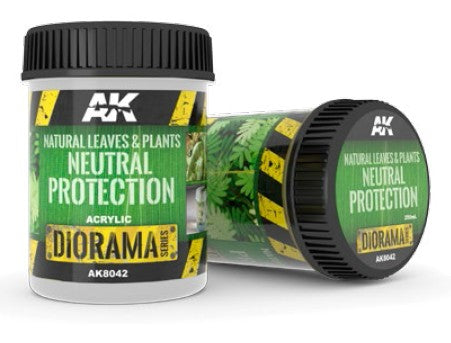Black Forest® Hobby Supply Co AK Interactive 8042 Diorama Series: Natural Leaves & Plants Neutral Protection A — Glues,