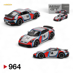 Mini-GT Porsche 911 Dakar “Rally 1974” Ice Grey Metallic 1:64 MGT00964