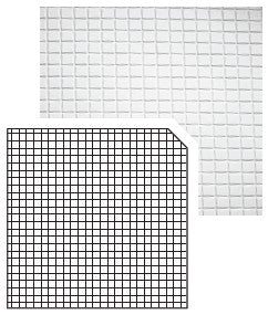 Black Forest® Hobby Supply Co AK Interactive 6580 Square Pavement Small Brick Styrene Sheet 4mm 9.64"x7.68" — Paints, Tools,