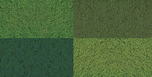 Black Forest® Hobby Supply Co Busch 7320 A Scale Micro Foam Ground Cover Set — All Scale Scenery > Busch