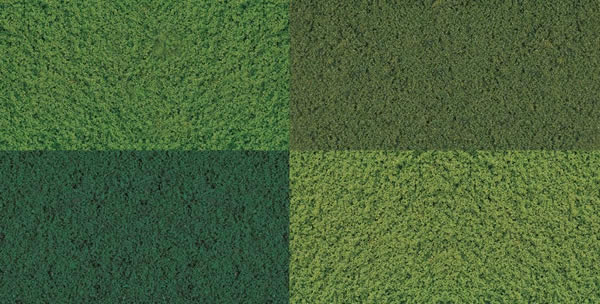 Black Forest® Hobby Supply Co Busch 7320 A Scale Micro Foam Ground Cover Set — All Scale Scenery > Busch