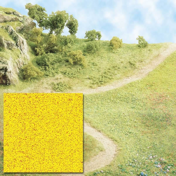 Black Forest® Hobby Supply Co Busch 7054 A Scale Grass Scatter Material Ground Cover -- Yellow — All Scale Scenery > Busch