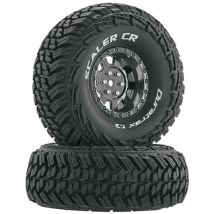 Duratrax DTXC4023 Scaler CR C3 Mounted 1.9" Crawler Tires Chrome 2