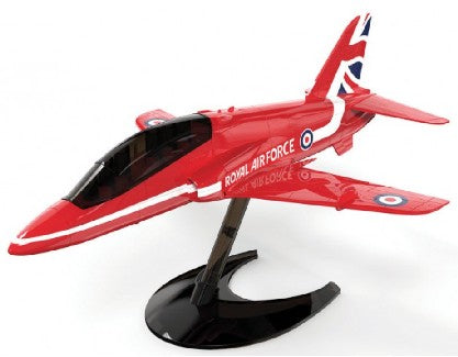 Black Forest® Hobby Supply Co Airfix J6018 Quick Build Red Arrows Hawk RAF Aircraft (Snap) — Military Aircraft Kits > Airfix
