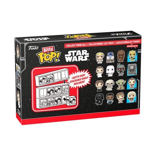 ToyShnip Funko Bitty Pop! Star Wars Mini-Figure 4-Pack - Select Figure(s) — Action Figure