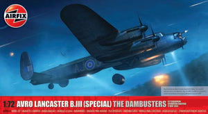 Black Forest® Hobby Supply Co Airfix 9007 1/72 Avro Lancaster BIII (Special) Dambusters RAF Bomber — Military Aircraft Kits