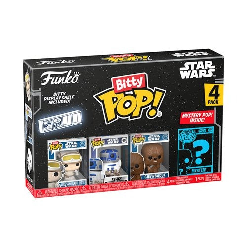 ToyShnip Funko Bitty Pop! Star Wars Mini-Figure 4-Pack - Select Figure(s) — Action Figure