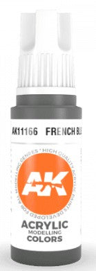 Black Forest® Hobby Supply Co AK Interactive 11166 French Blue 3G Acrylic Paint 17ml Bottle — Glues, Paints, Tools > AK