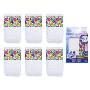 ToyShnip Baby Alive Diapers Refill Pack - 6 Count — Toys & Games