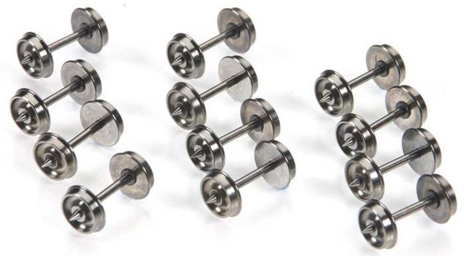 Bachmann 42903 HO Scale Flat Back Wheel Sets 36" (12)