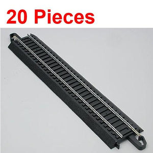 Bachmann 44481 9" Straight E-Z HO Train Track (20 Pieces)