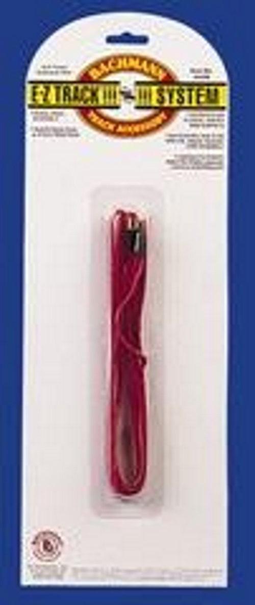 PowerHobby Bachmann 44498 HO Scale Carded Package Contains 10' Terminal Extension Wire Red