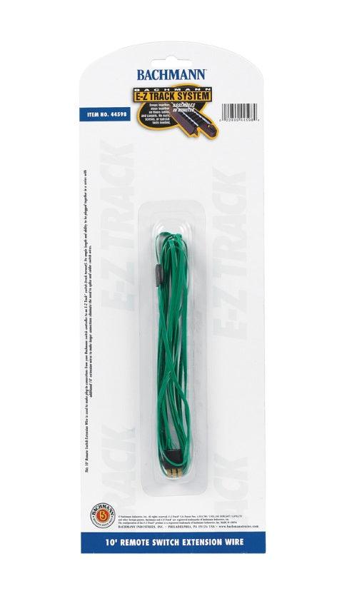 Bachmann 44598 10' Green Switch Extension Wire