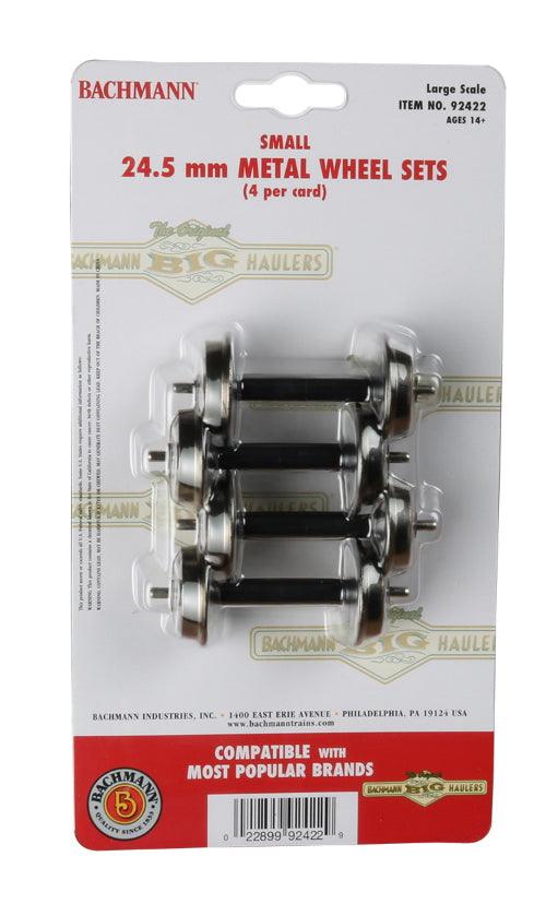 Bachmann 92422 Large Scale Small Metal Wheel Set (4 Per Card)
