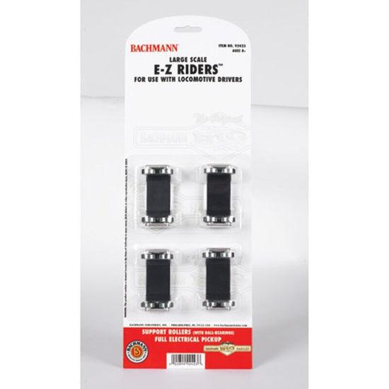 Bachmann 92423 G Scale EZ Riders w/Ball Bearings (4)